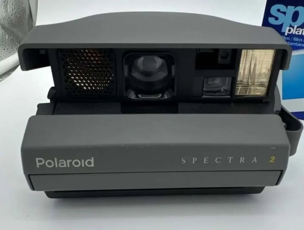 Vintage Polaroid Spectra 2 Instant Camera with Sealed Spectra Platinum Film 2-Pa